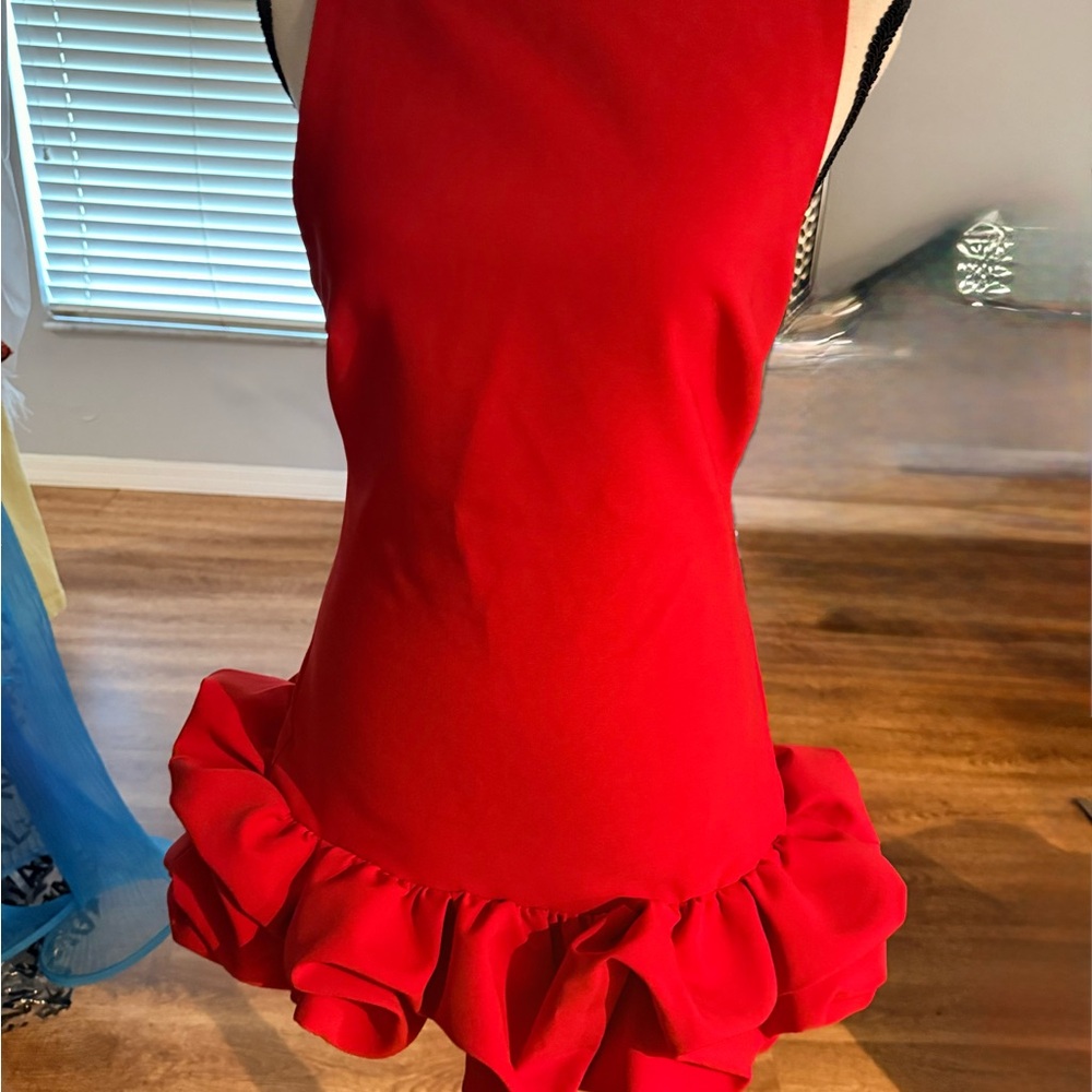 Zara Vibrant Red ROMPER